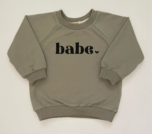 Babe Sweatshirt -FINAL SALE