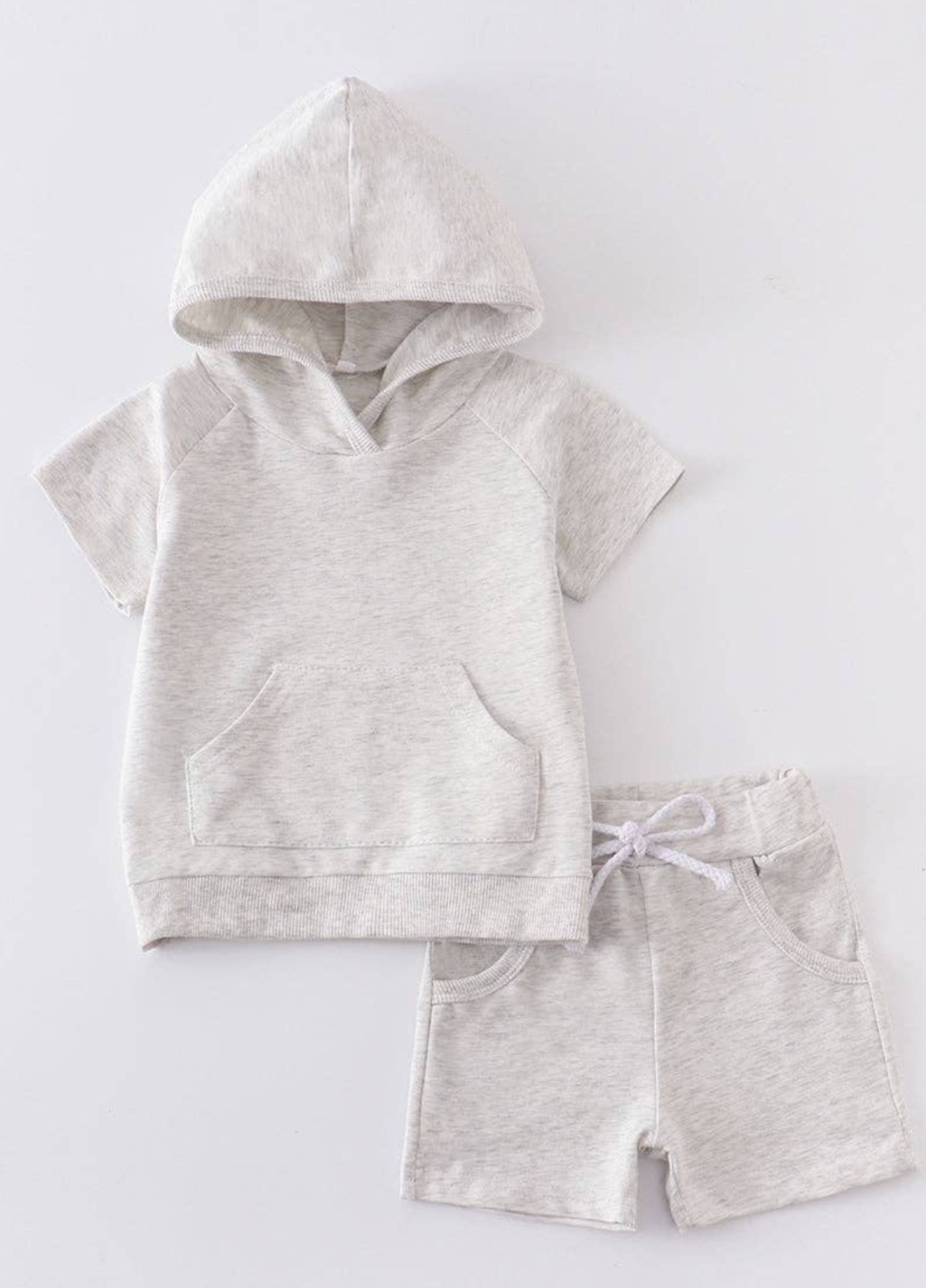 Grey Hoodie Set